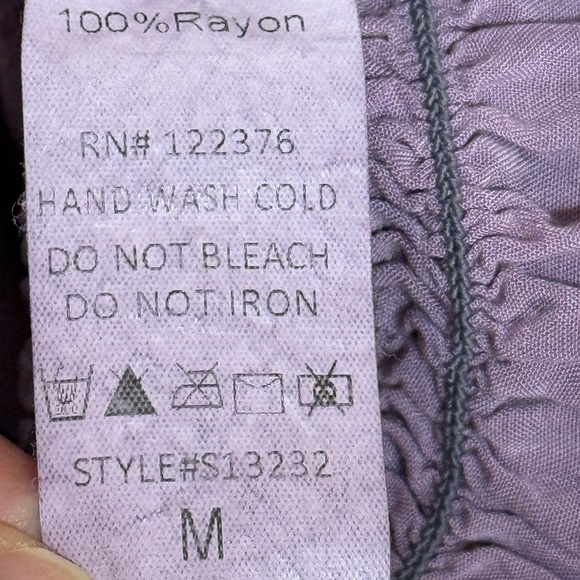 Mustard Seed Purple Smocked Tank Top - Picture 4 of 4